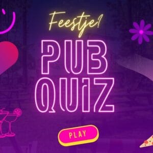 Bedrijfsuitje / personeelsfeest Pub Quiz
