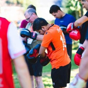 onze teamtrainingen - activiteit boksen - feedback geven en ontvangen