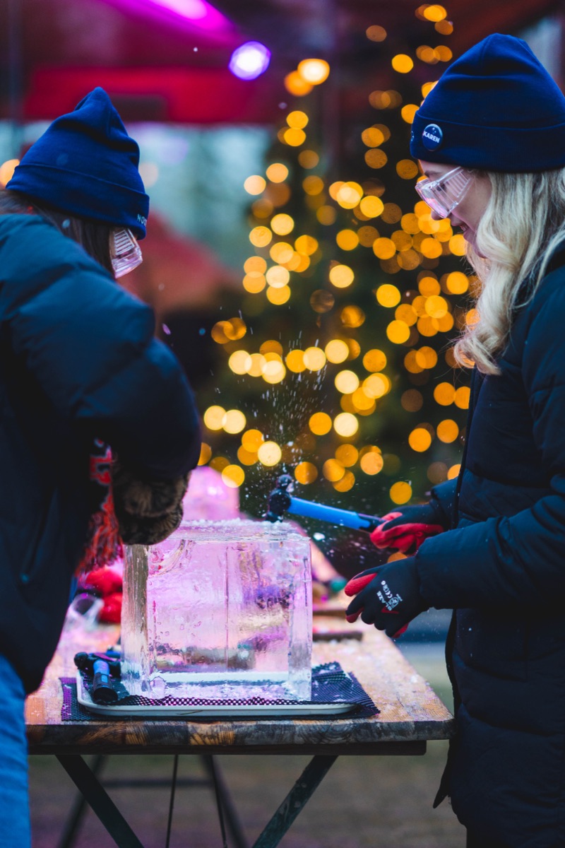 Sfeerbeeld Winter Wonderland Buitenplaats Vlaardingen